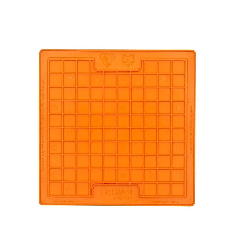 Playdate Schleckmatte Orange