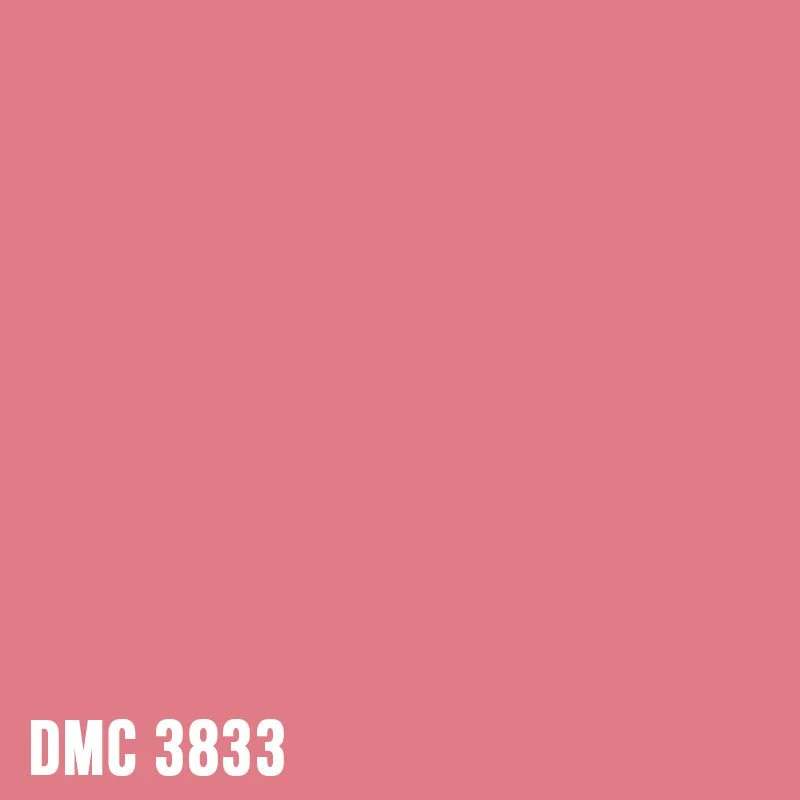 DMC 3833 Raspberry - Light - eckig Diamond Painting Steine 2,5mm