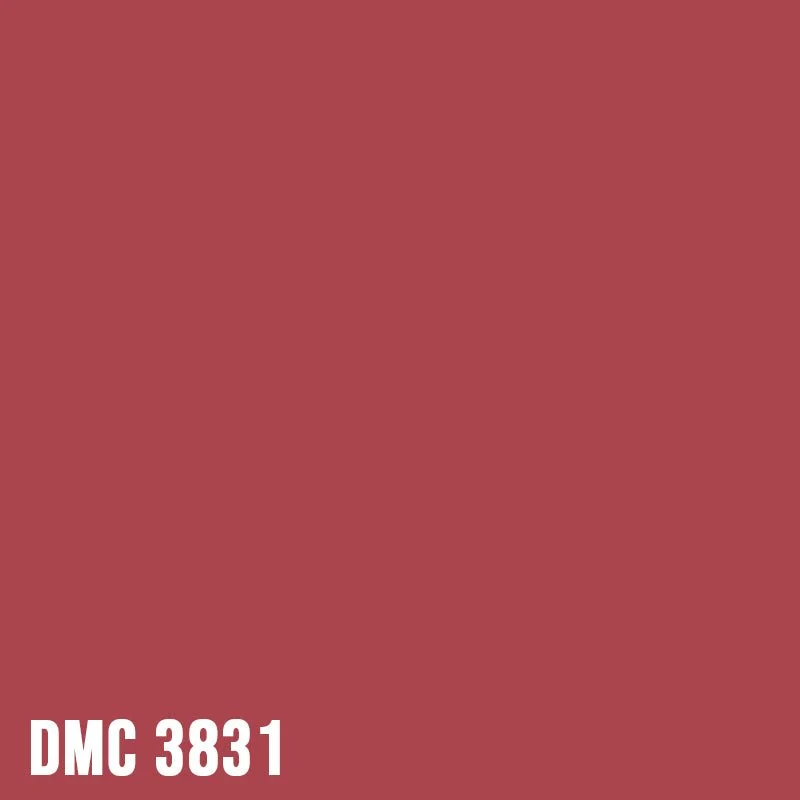 DMC 3831 Raspberry - Dark - eckig Diamond Painting Steine 2,5mm