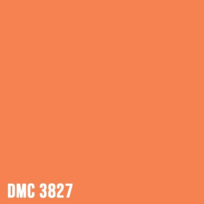 DMC 3827 Golden Brown - Pale - eckig Diamond Painting Steine 2,5mm