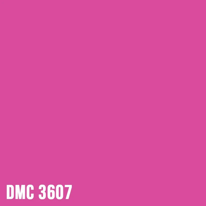 DMC 3607 Plum - Light - eckig Diamond Painting Steine 2,5mm