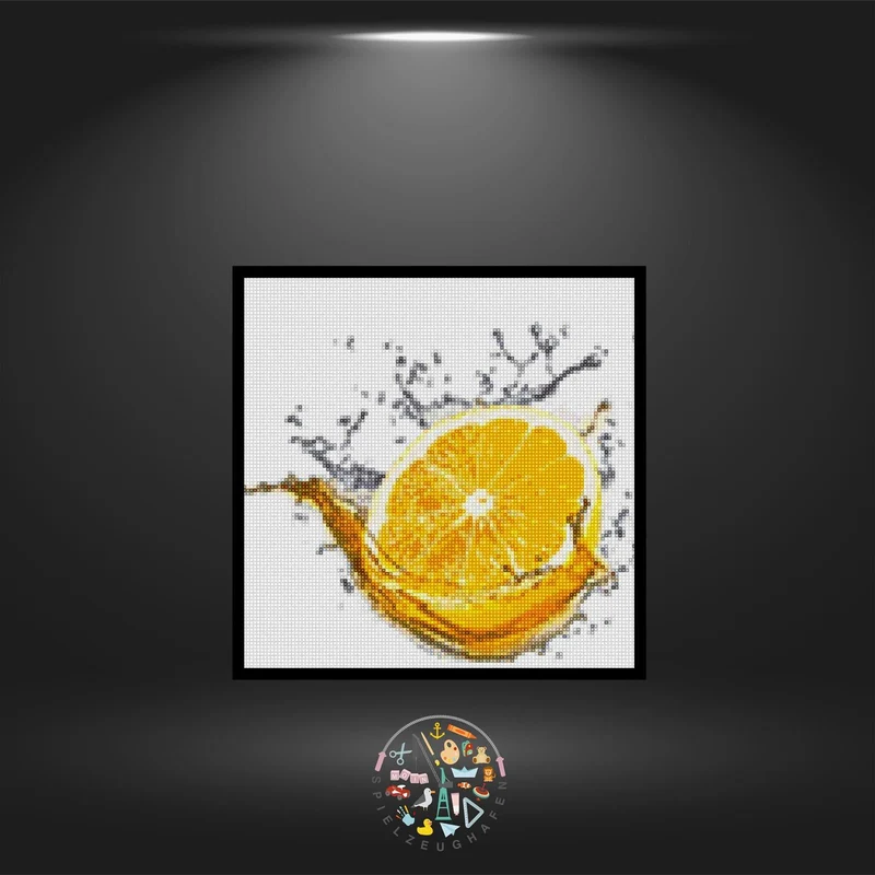 'Lemon splash' - Quadratisch