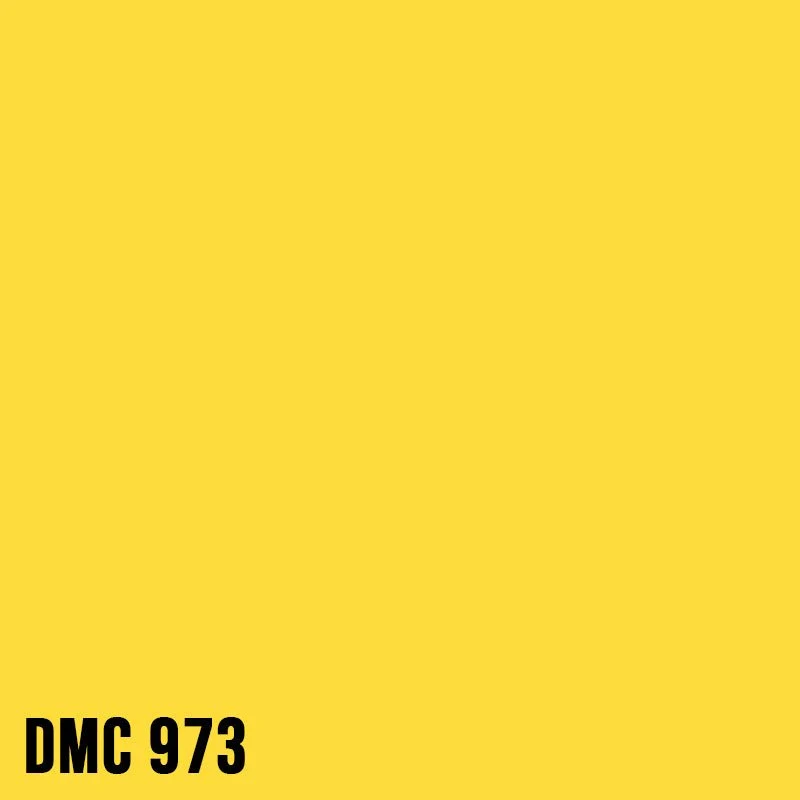 DMC 973 Canary - Bright - eckig Diamond Painting Steine 2,5mm