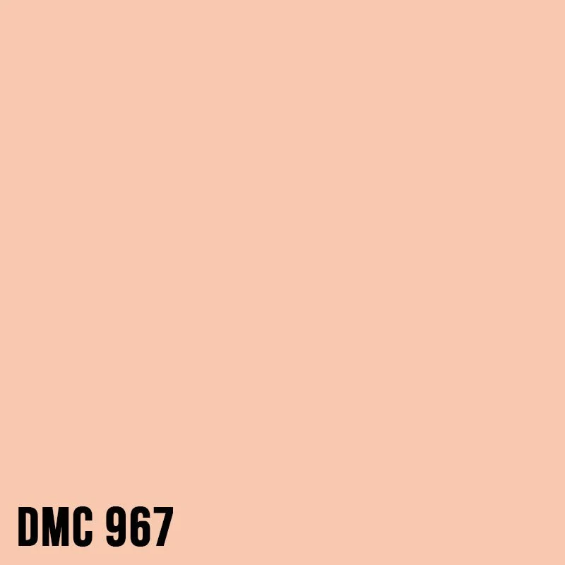 DMC 967 Peach - LT - eckig Diamond Painting Steine 2,5mm
