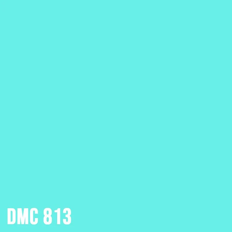 DMC 813 Blue - Light - eckig Diamond Painting Steine 2,5mm