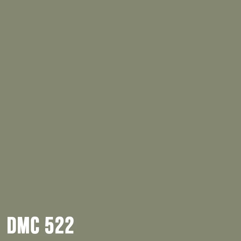 DMC 522 Fern Green - eckig Diamond Painting Steine 2,5mm