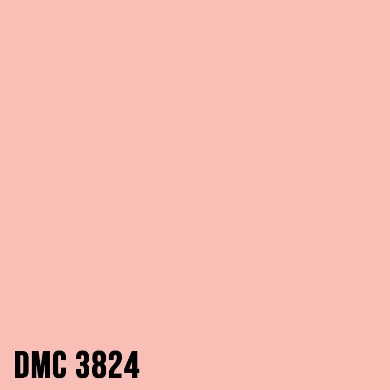 DMC 3824 Apricot - Light - eckig Diamond Painting Steine 2,5mm