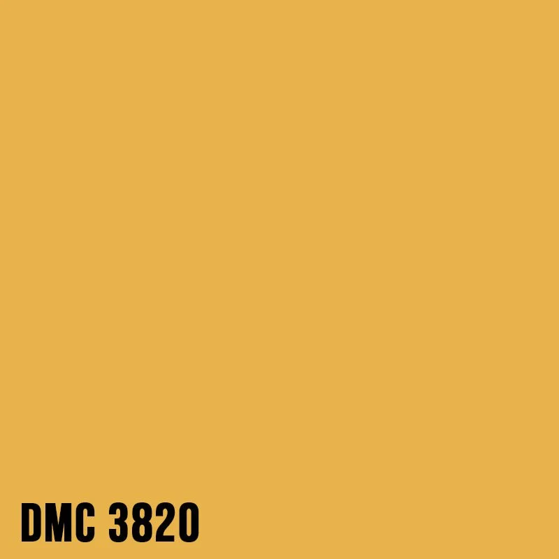 DMC 3820 Straw - Dark - eckig Diamond Painting Steine 2,5mm