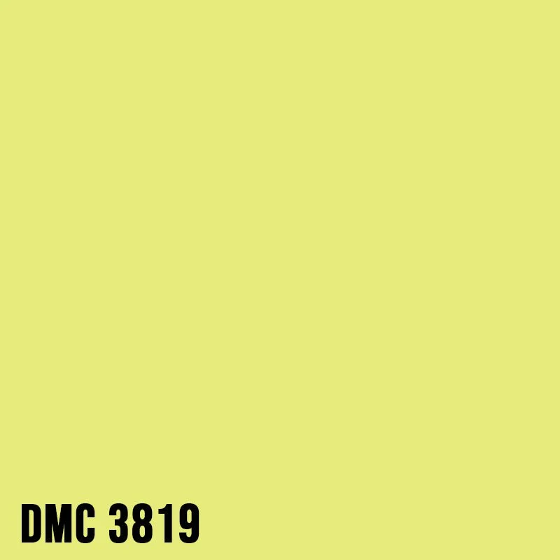DMC 3819 Moss Green - Light - eckig Diamond Painting Steine 2,5mm