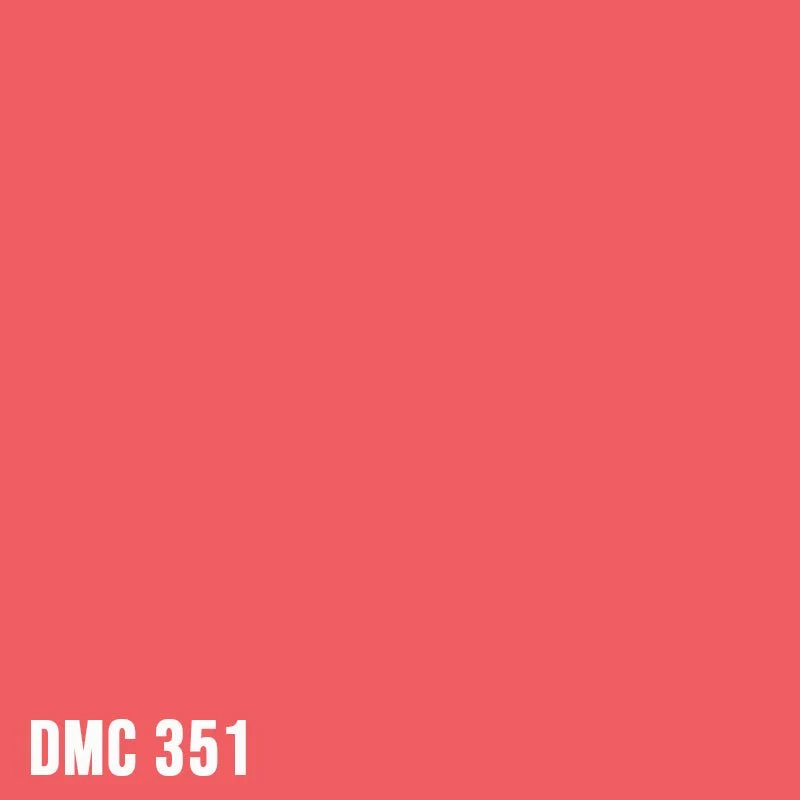 DMC 351 Coral - eckig Diamond Painting Steine 2,5mm