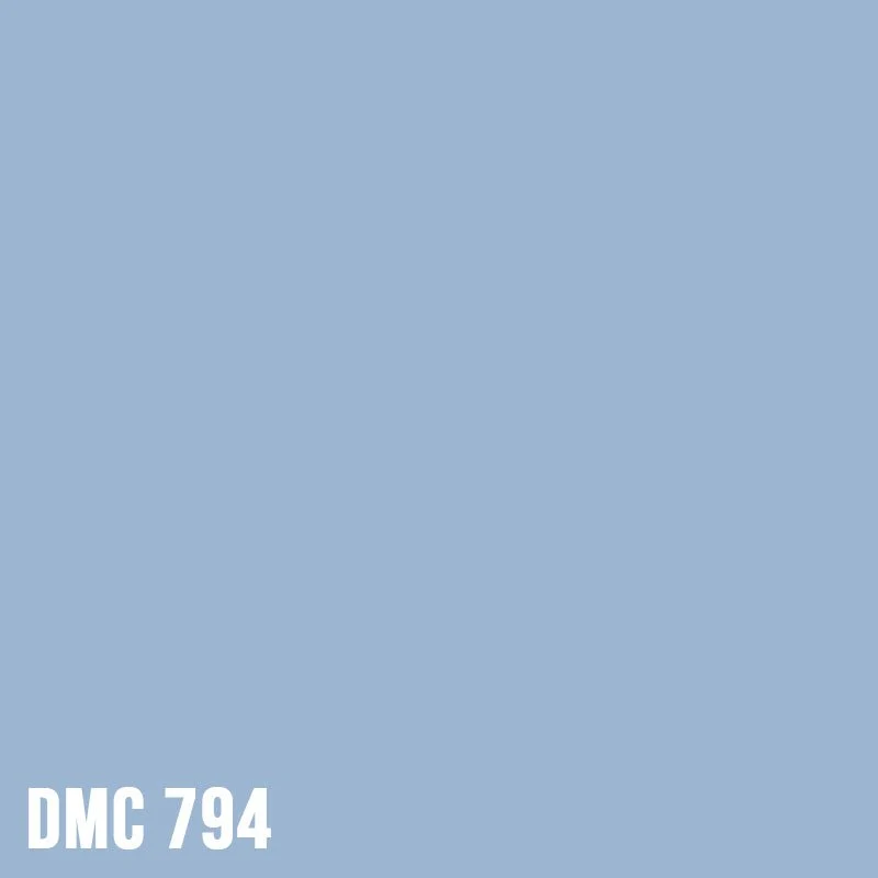 DMC 794 Cornflower Blue - Light - eckig Diamond Painting Steine 2,5mm