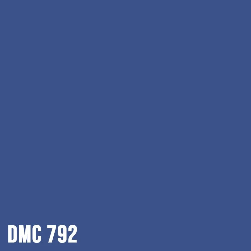 DMC 792 Cornflower Blue - Dark - eckig Diamond Painting Steine 2,5mm