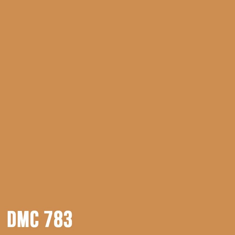 DMC 783 Topaz - Medium - eckig Diamond Painting Steine 2,5mm