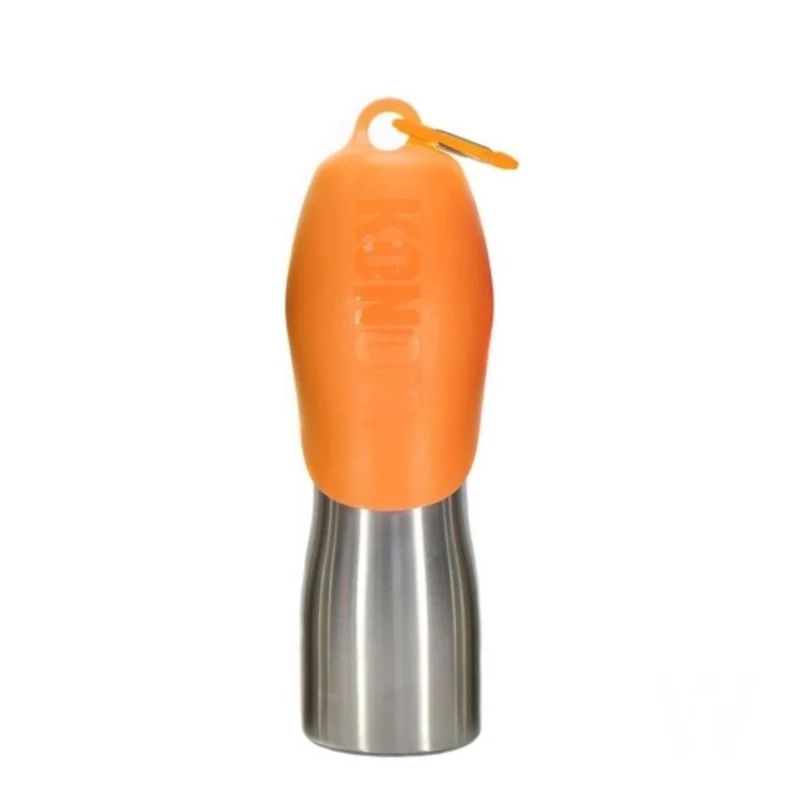 KONG Edelstahl Trinkflasche Orange