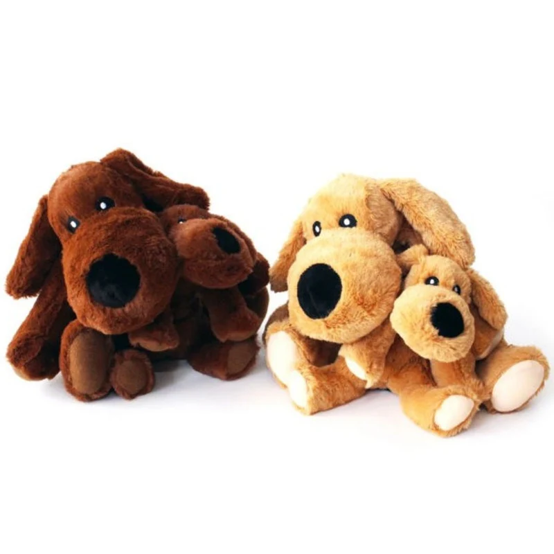 Plüschhund Beige