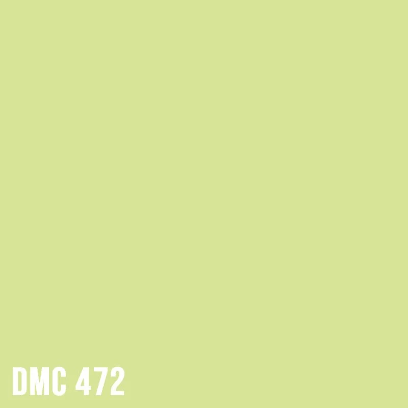 DMC 472 Avocado Green - Ultra Light - eckig Diamond Painting Steine 2,5mm