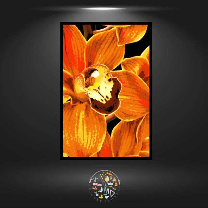'Orchidee' - Strass / Rhinestone
