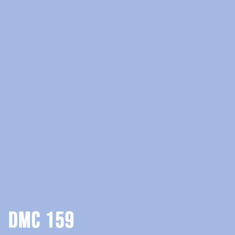 DMC 159 Gray Blue-LT - eckig Diamond Painting Steine 2,5mm
