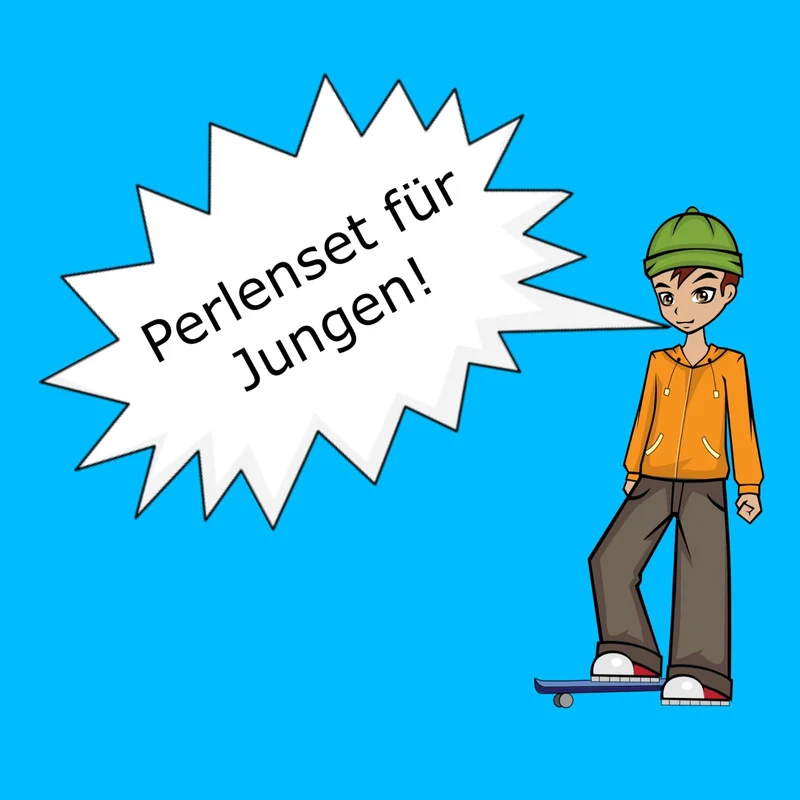 Bügelperlen Einsteiger Set Jungen