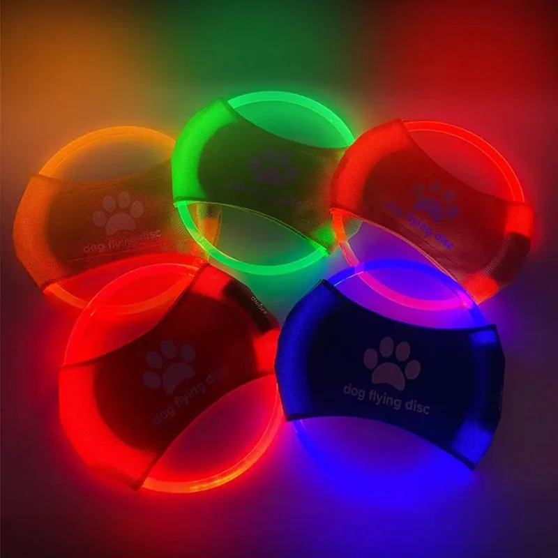 LED Frisbee für Hunde wiederaufladbar und wasserdicht