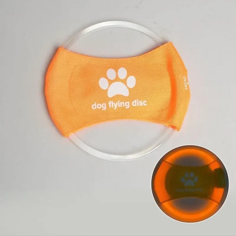 LED Frisbee für Hunde wiederaufladbar und wasserdicht