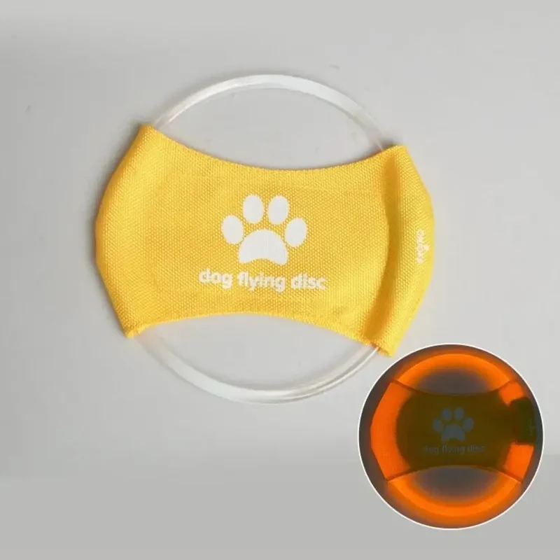 LED Frisbee für Hunde wiederaufladbar und wasserdicht