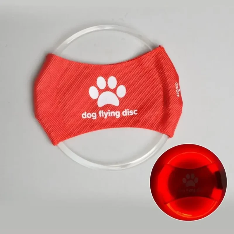 LED Frisbee für Hunde wiederaufladbar und wasserdicht