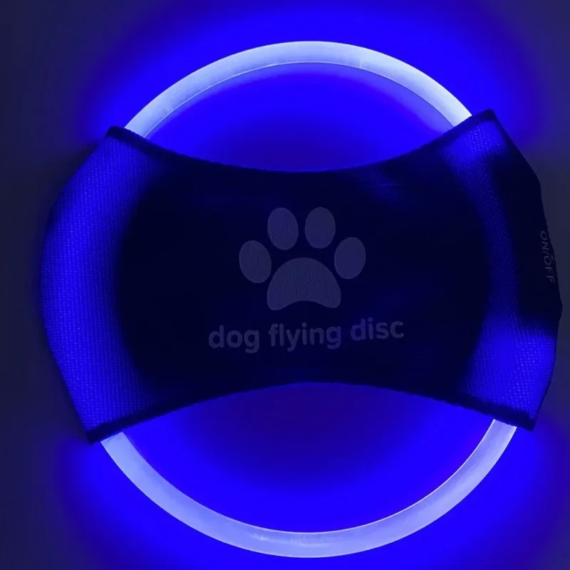 LED Frisbee für Hunde wiederaufladbar und wasserdicht