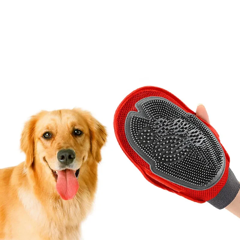 Massage Pflegehandschuh für Hunde und Katzen