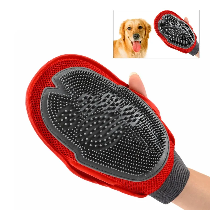 Massage Pflegehandschuh für Hunde und Katzen
