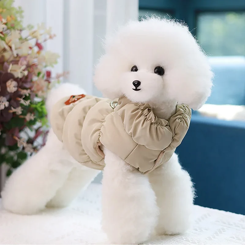 Winterjacke für Hunde und Katzen gefüttert und warm