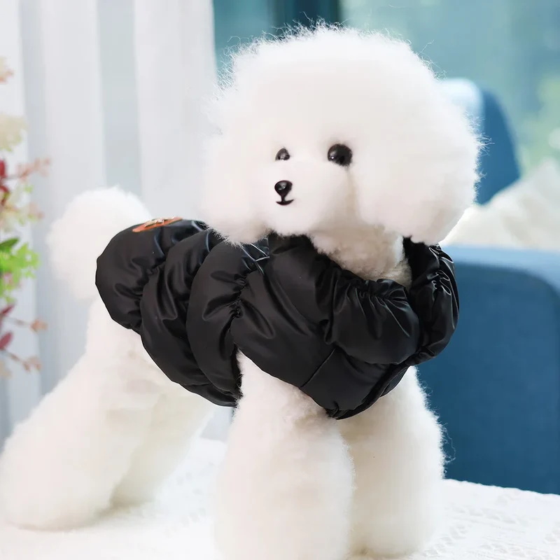 Winterjacke für Hunde und Katzen gefüttert und warm
