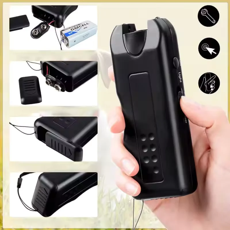 Ultraschall Hunde-Trainer 3-in-1 mit LED-Taschenlampe