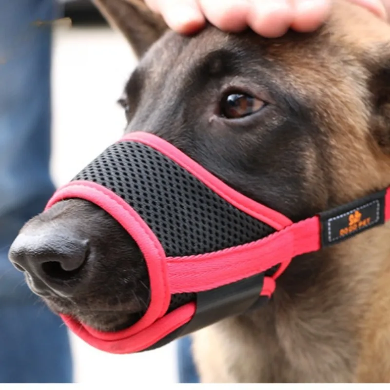Atmungsaktiver Hunde-Maulkorb mit weicher Passform