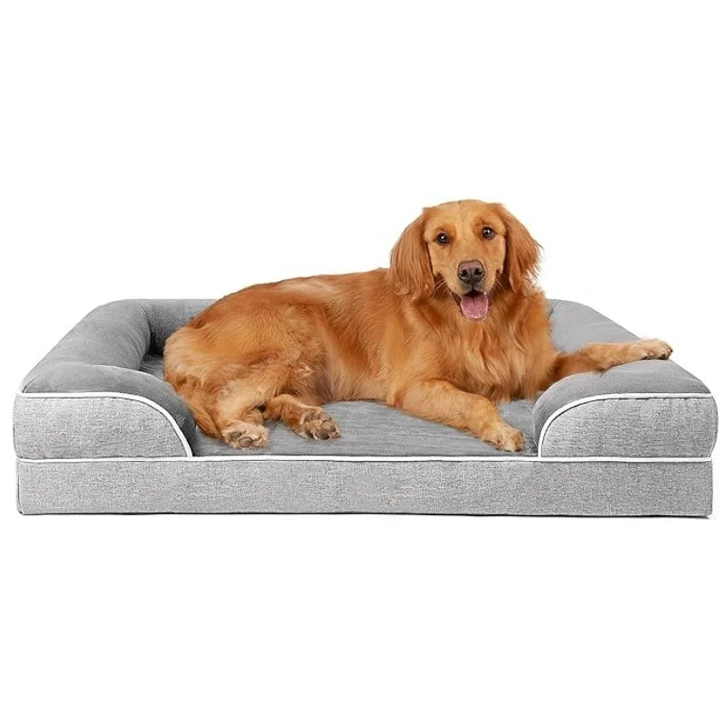 Waschbares Hundesofa mit Memory-Schaum und Wendekissen