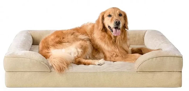Waschbares Hundesofa mit Memory-Schaum und Wendekissen