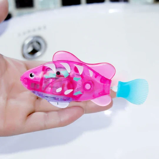 Elektronischer Schwimmfisch mit LED-Licht
