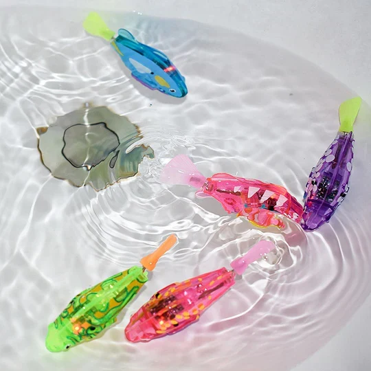 Elektronischer Schwimmfisch mit LED-Licht