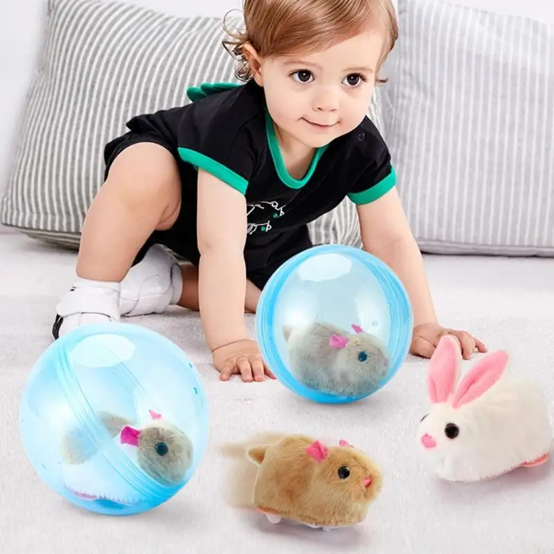 Rollender Hamster interaktives Katzenspielzeug