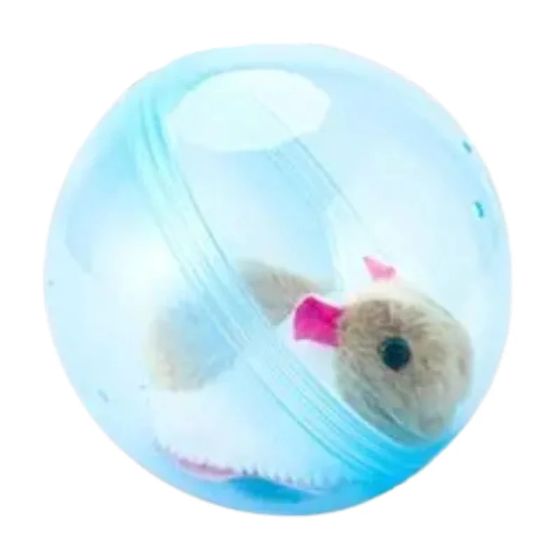 Rollender Hamster interaktives Katzenspielzeug