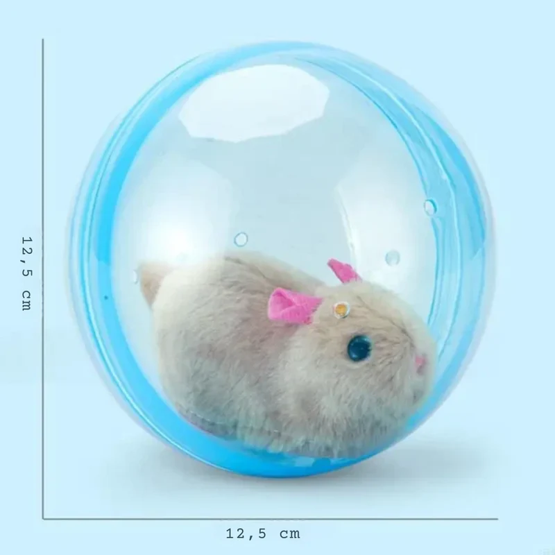 Rollender Hamster interaktives Katzenspielzeug