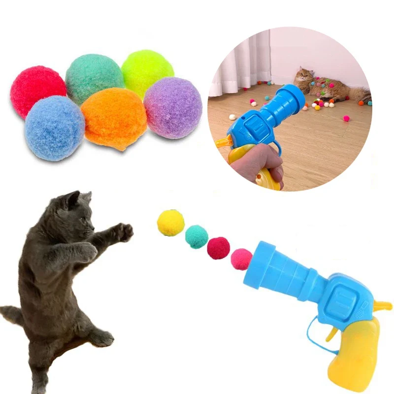 Interaktiver Katzenballwerfer geräuscharm