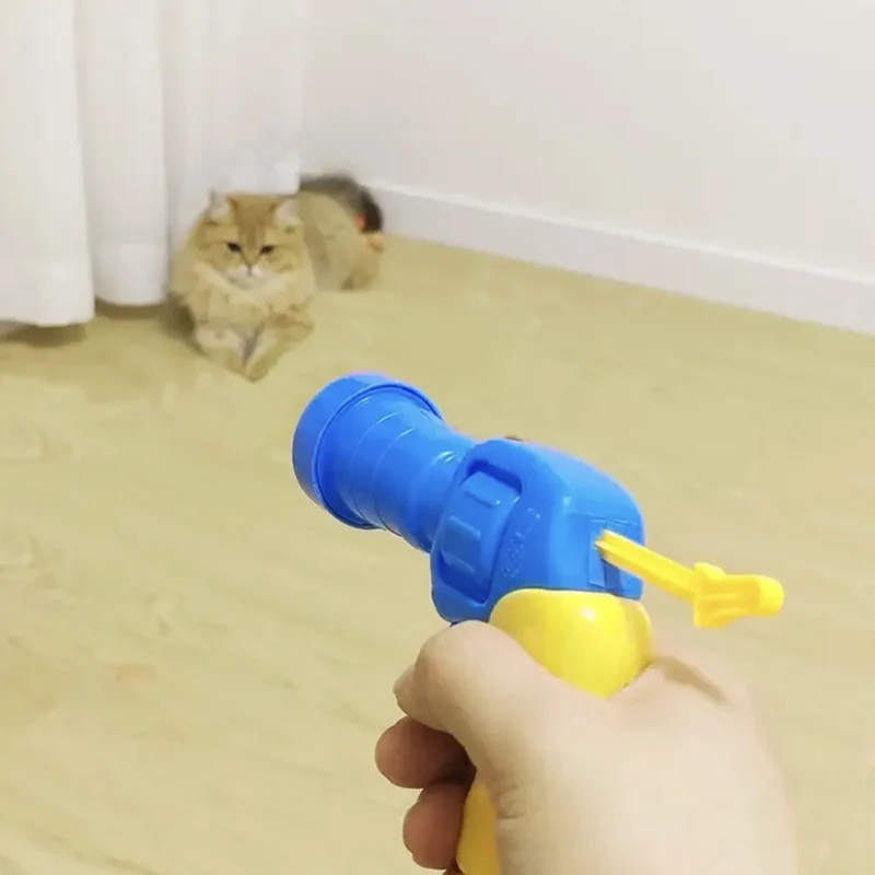 Interaktiver Katzenballwerfer geräuscharm