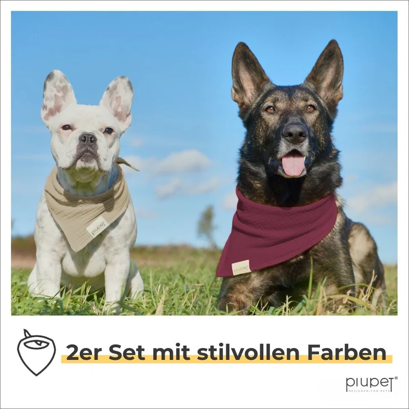 Hundehalstuch-Set "BRUNO"