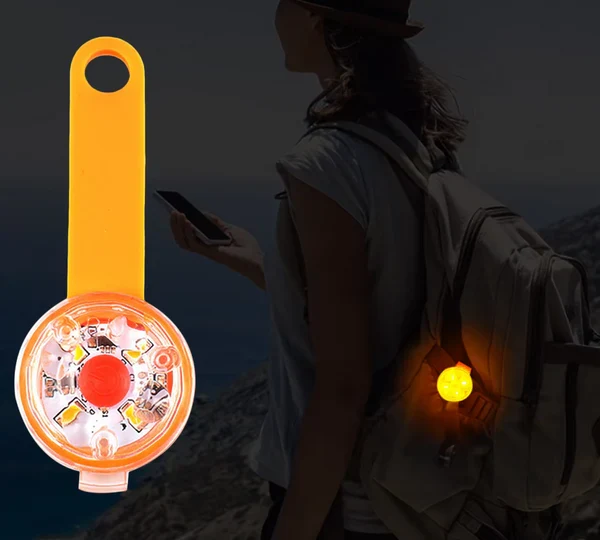 Wiederaufladbarer LED Sicherheitsanhänger für Haustiere