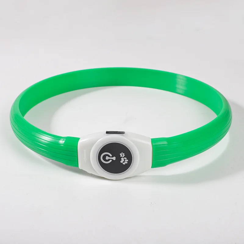 USB LED Hundehalsband zuschneidbar & wetterfest