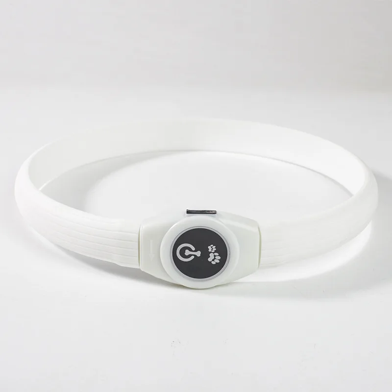 USB LED Hundehalsband zuschneidbar & wetterfest