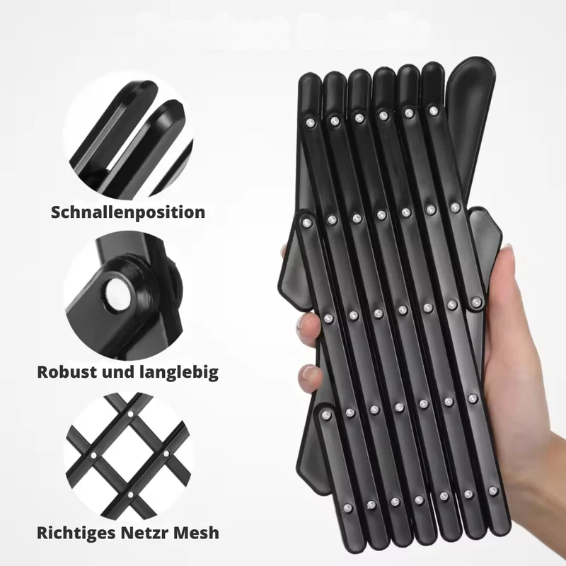 Verstellbares Auto-Fenstergitter für Hunde