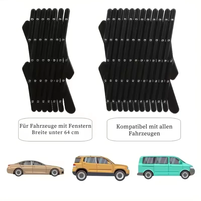 Verstellbares Auto-Fenstergitter für Hunde