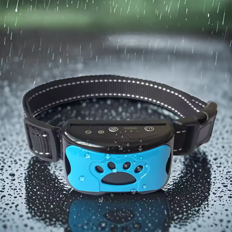 Anti Bell Halsband für Hunde wasserfest mit Ton und 7 Vibrationsstufen